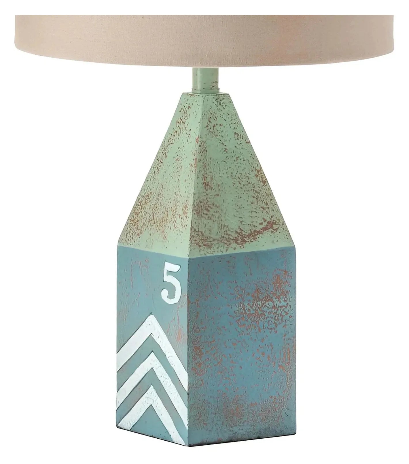 Nashira of Bay Harbor Table Lamps (2-Pack), Blue, Coastal