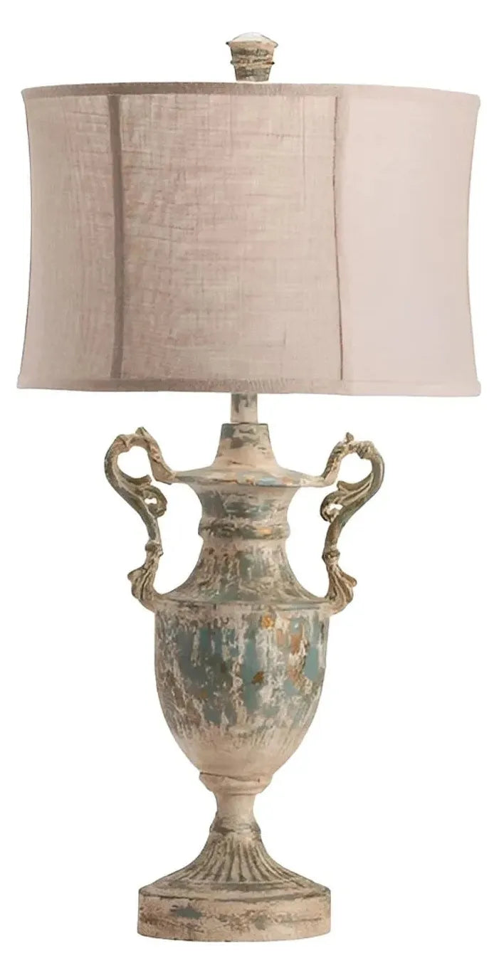 Izar of Bay Harbor Table Lamps (2-Pack), Grey, Rustic