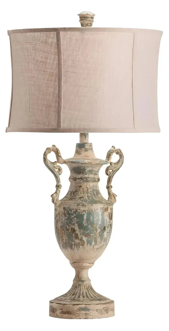 Izar of Bay Harbor Table Lamps (2-Pack), Grey, Rustic