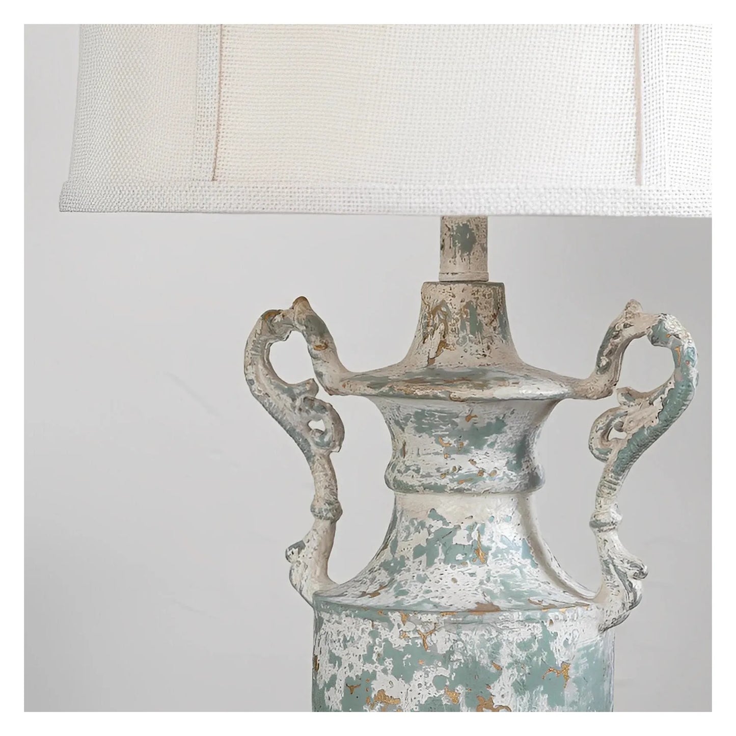 Izar of Bay Harbor Table Lamps (2-Pack), Grey, Rustic
