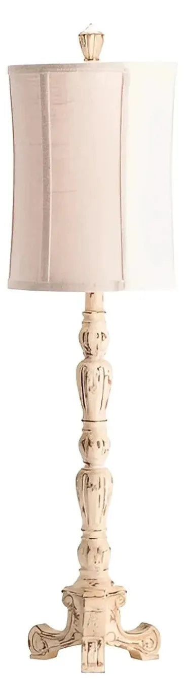 Electra of Willow Glen Table Lamps (2-Pack), Beige, Traditional