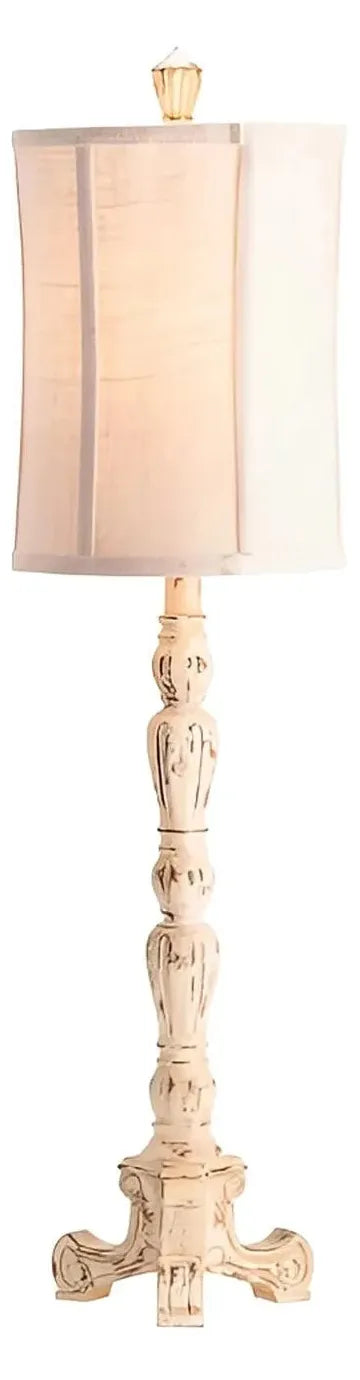 Electra of Willow Glen Table Lamps (2-Pack), Beige, Traditional