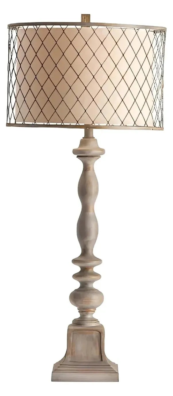 Alpheratz of Brookfield Table Lamps (2-Pack), Grey, Rustic