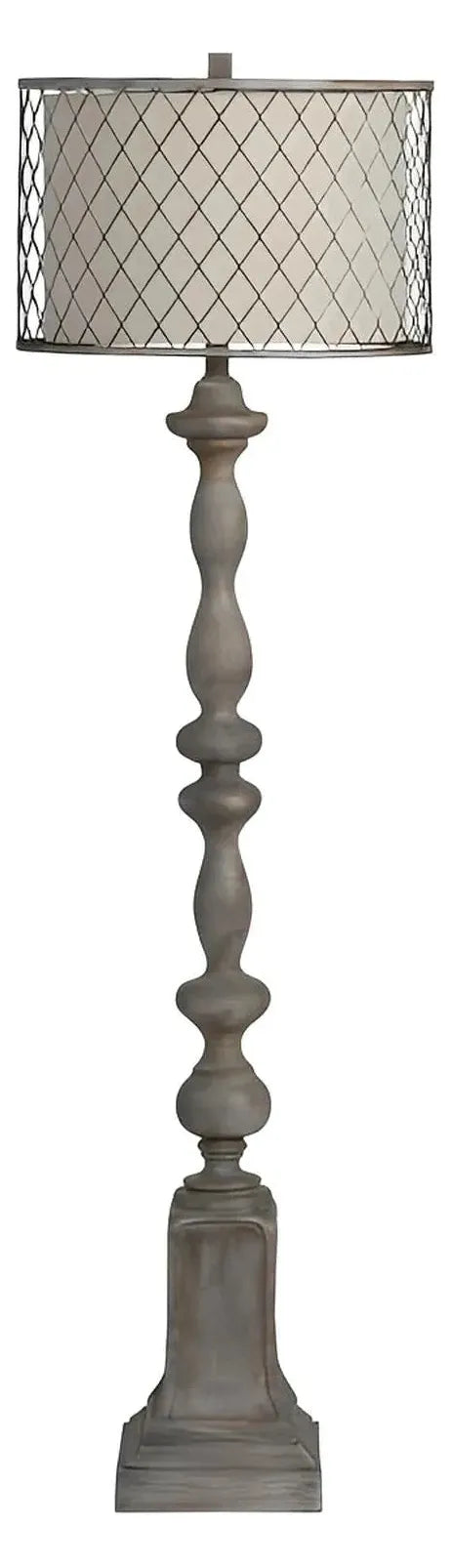 Fornax of Seacoast Floor Lamp, Grey, Rustic