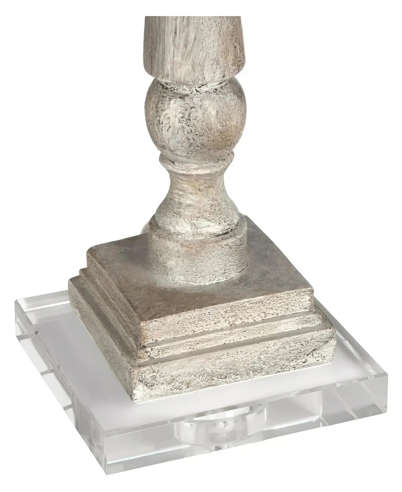 Rho of Bennington Table Lamps (2-Pack), Grey, Traditional