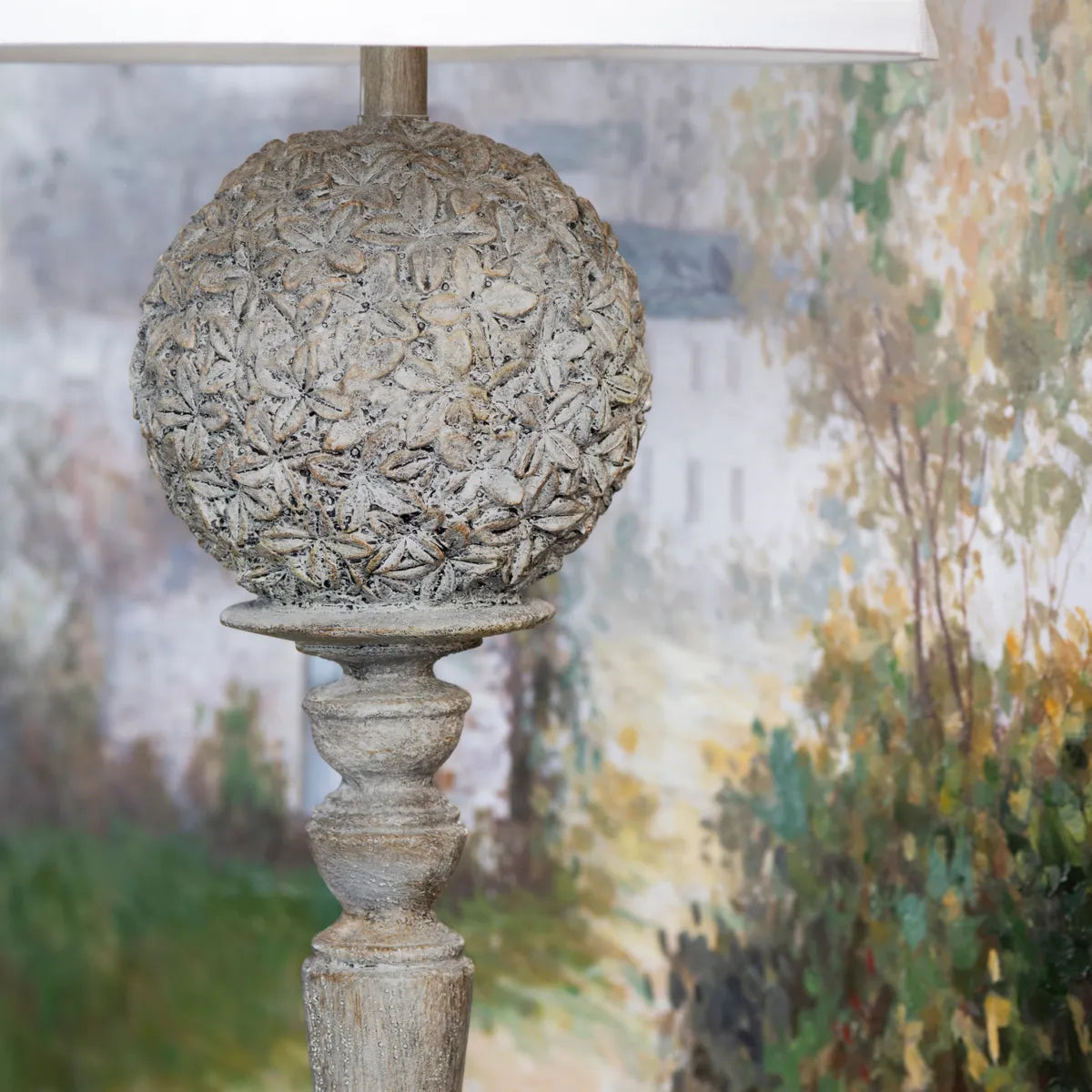 Rho of Bennington Table Lamps (2-Pack), Grey, Traditional