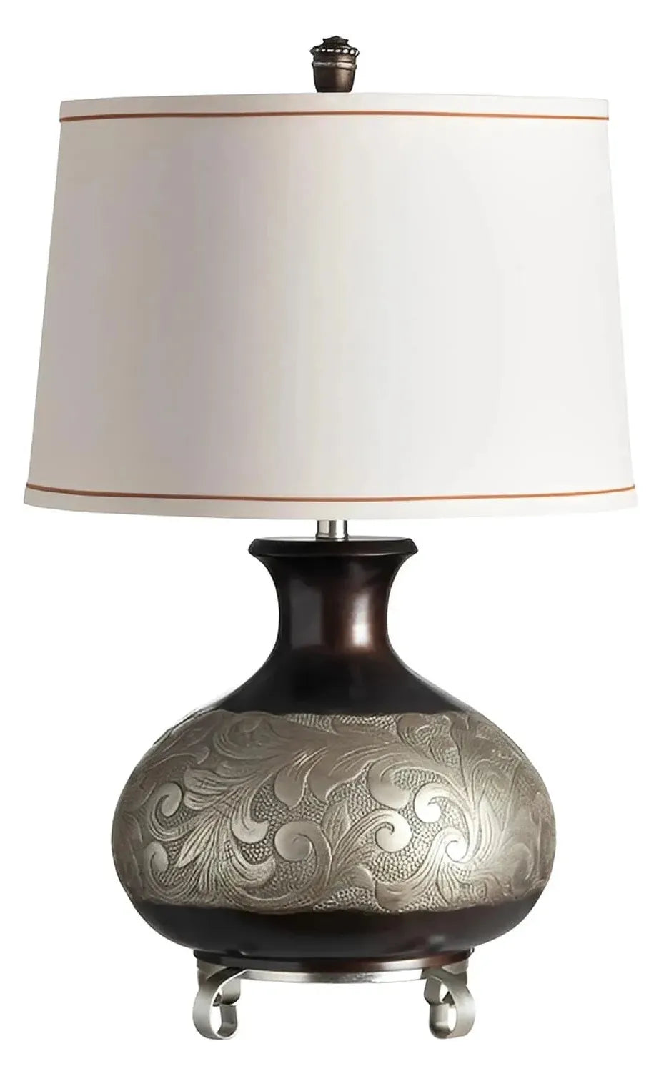 Maia of Ipswich Table Lamps (2-Pack), Grey, Rustic