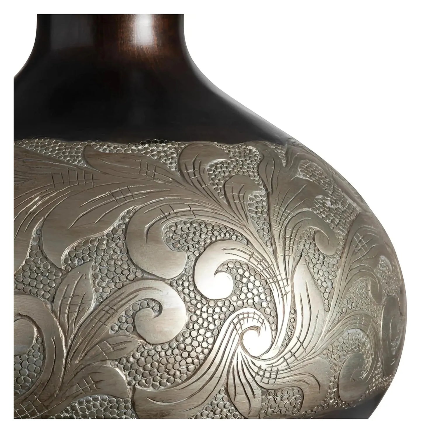 Maia of Ipswich Table Lamps (2-Pack), Grey, Rustic