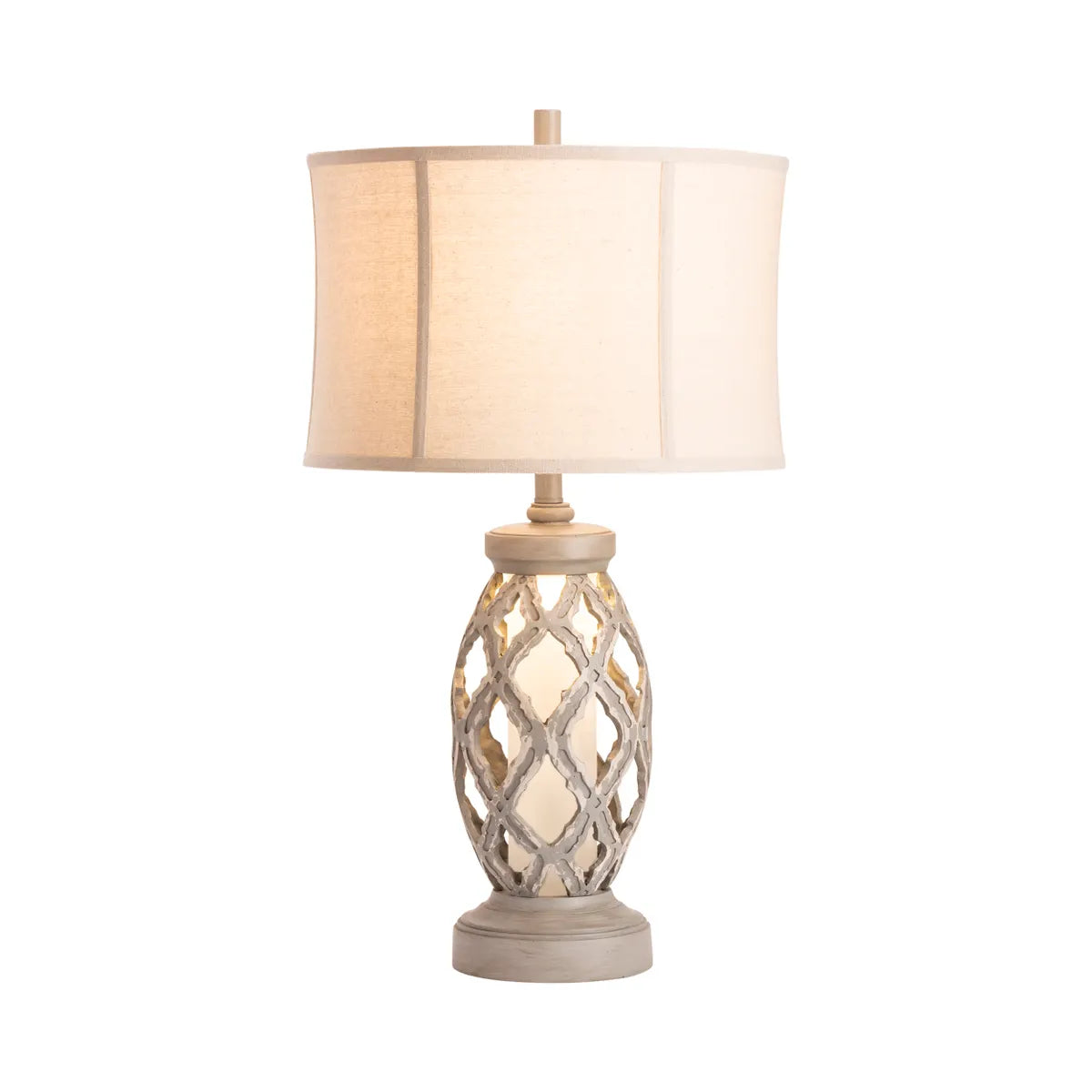 Pegasus of Silverbrook Table Lamps (2-Pack), Grey, Coastal