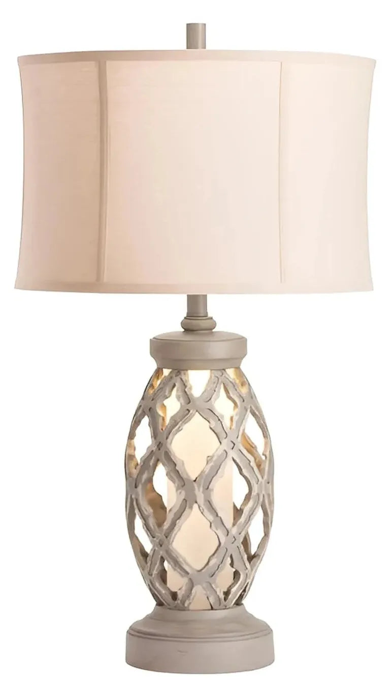 Pegasus of Silverbrook Table Lamps (2-Pack), Grey, Coastal