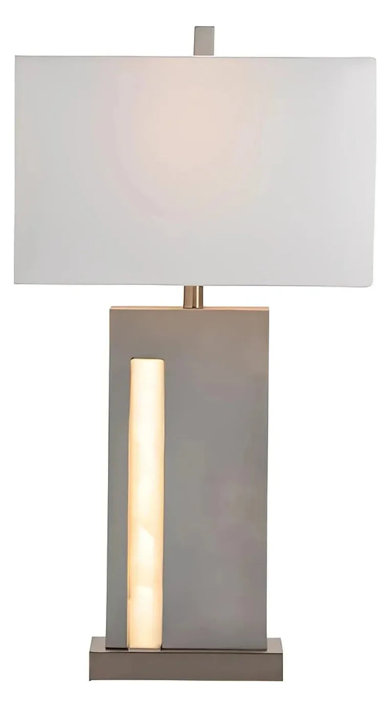 Fornax of Brockton Table Lamps (2-Pack), Grey, Contemporary