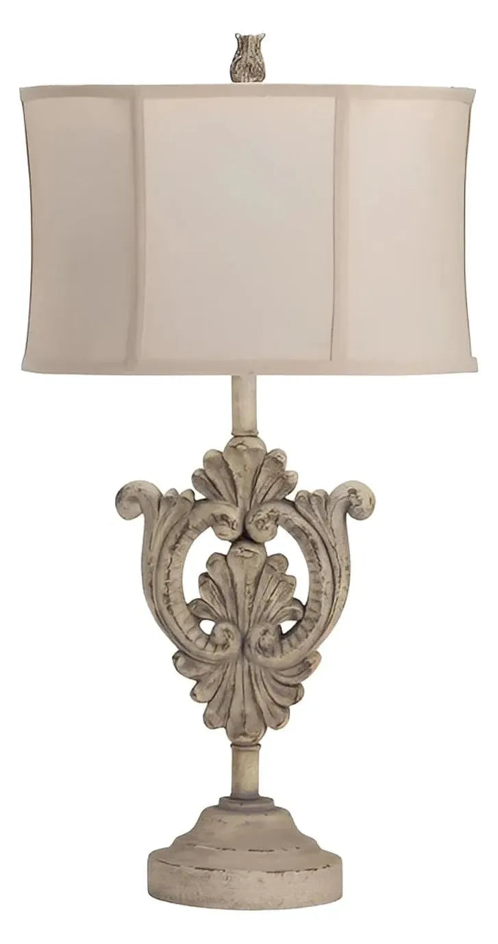 Maia of Brunswick Table Lamps (2-Pack), Beige, Traditional