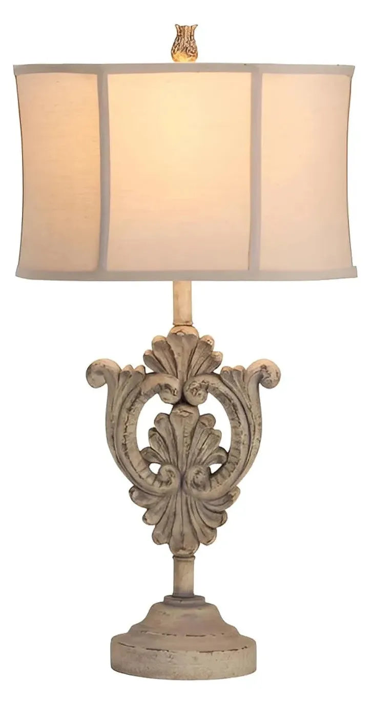 Maia of Brunswick Table Lamps (2-Pack), Beige, Traditional