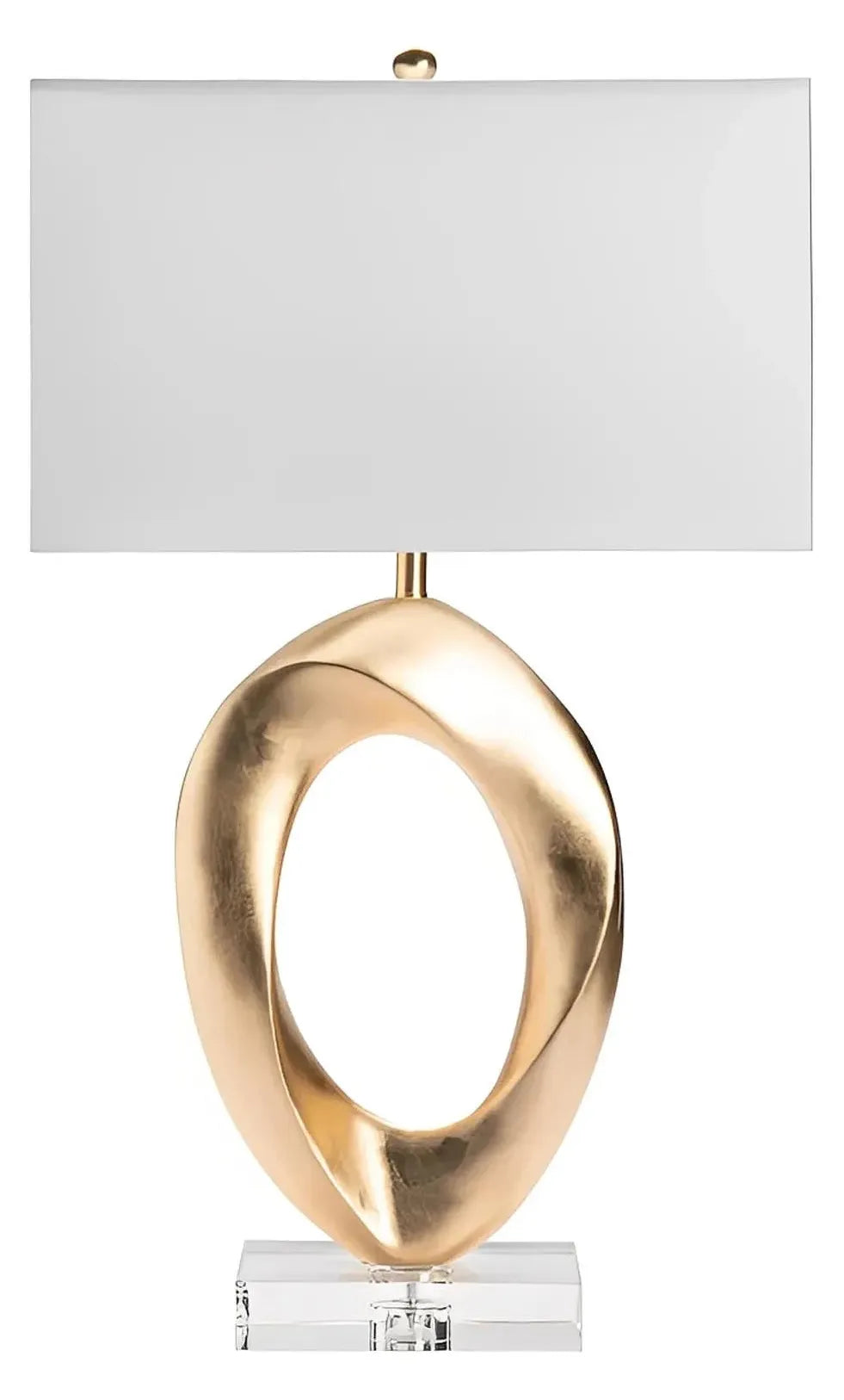 Vega of Chestnut Ridge Table Lamps (2-Pack), Gold, Contemporary