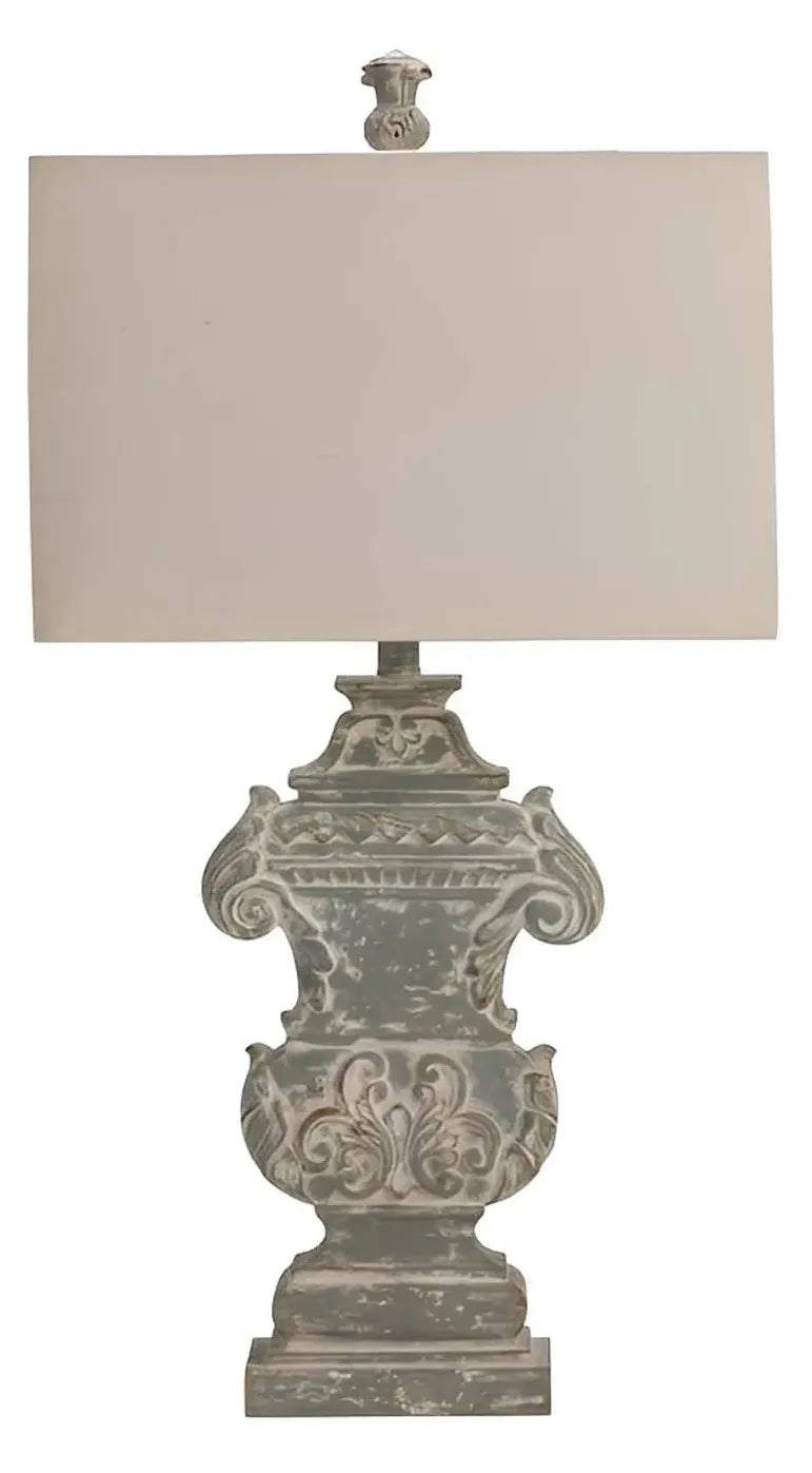 Tarazed of Augusta Table Lamps (2-Pack), Grey, Rustic