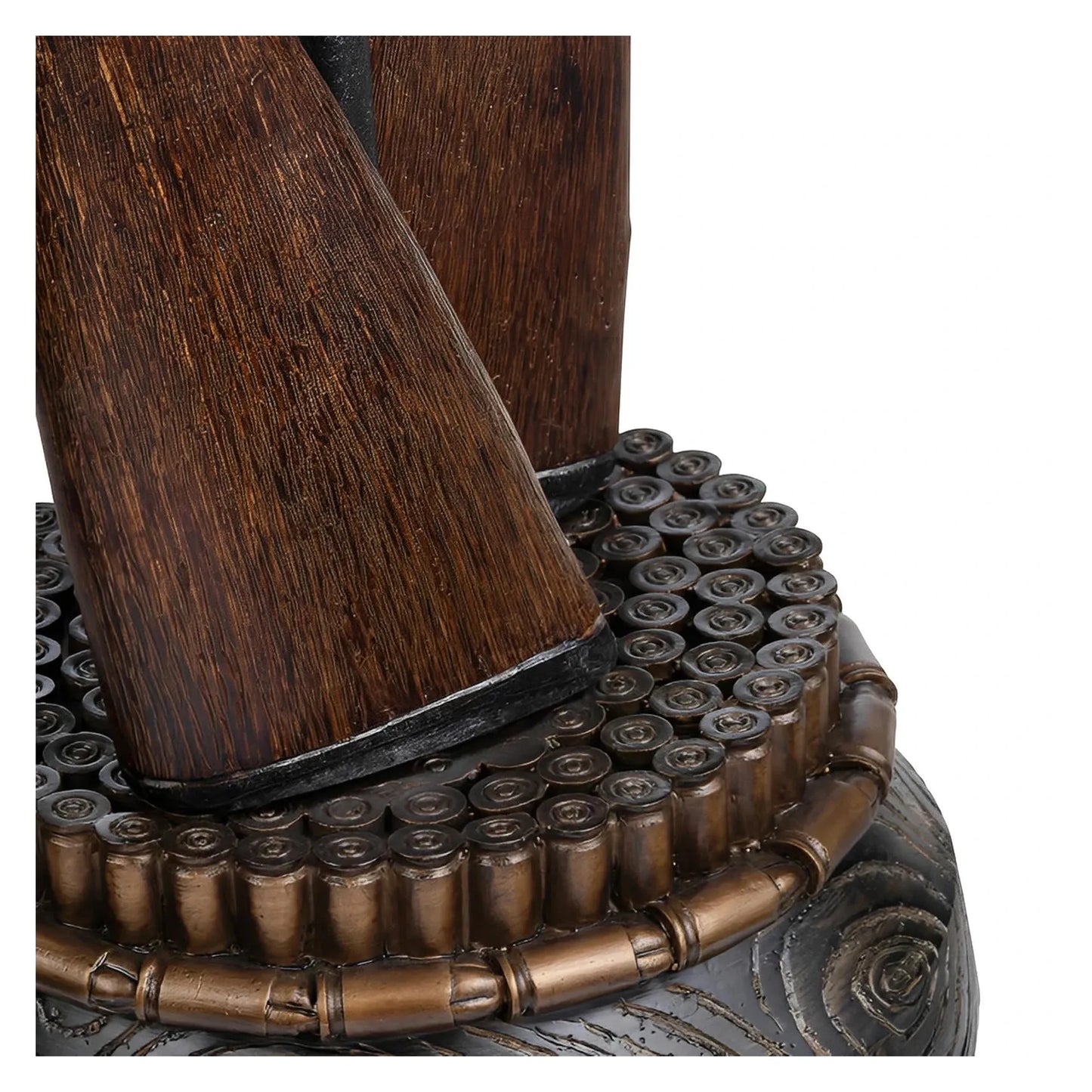 Readied Rifles Floor Lamp, Brown, Rustic