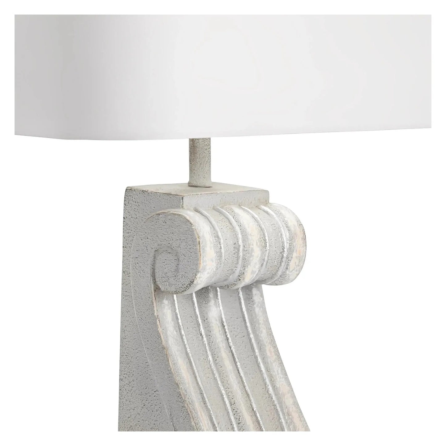 Eridani of Old Orchard Table Lamps (2-Pack), Grey, Traditional