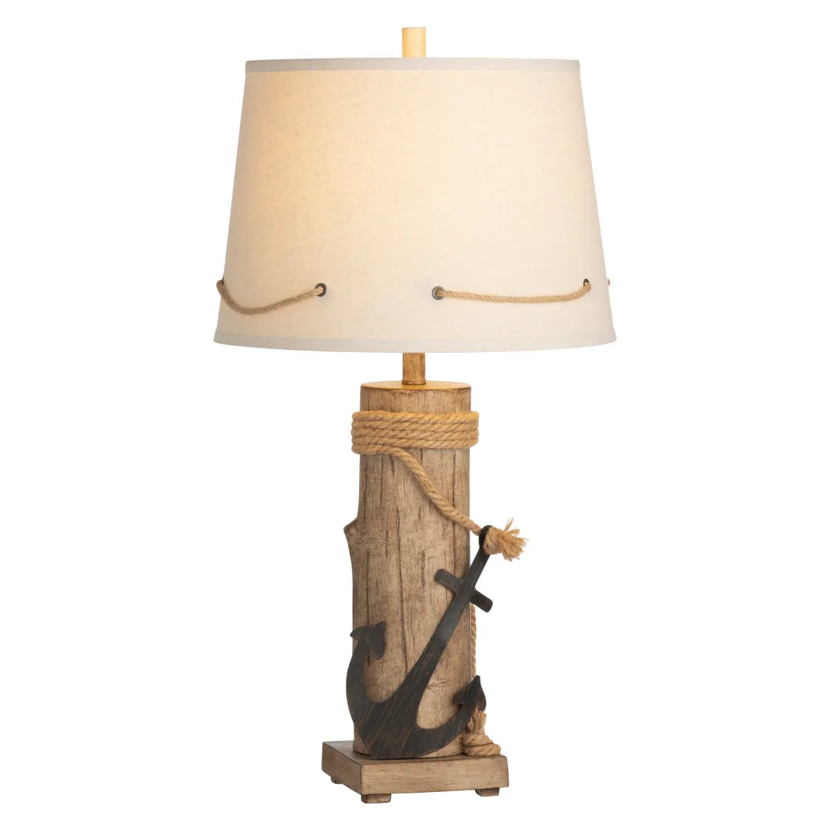 Achernar of Housatonic Table Lamps (2-Pack), Brown, Coastal