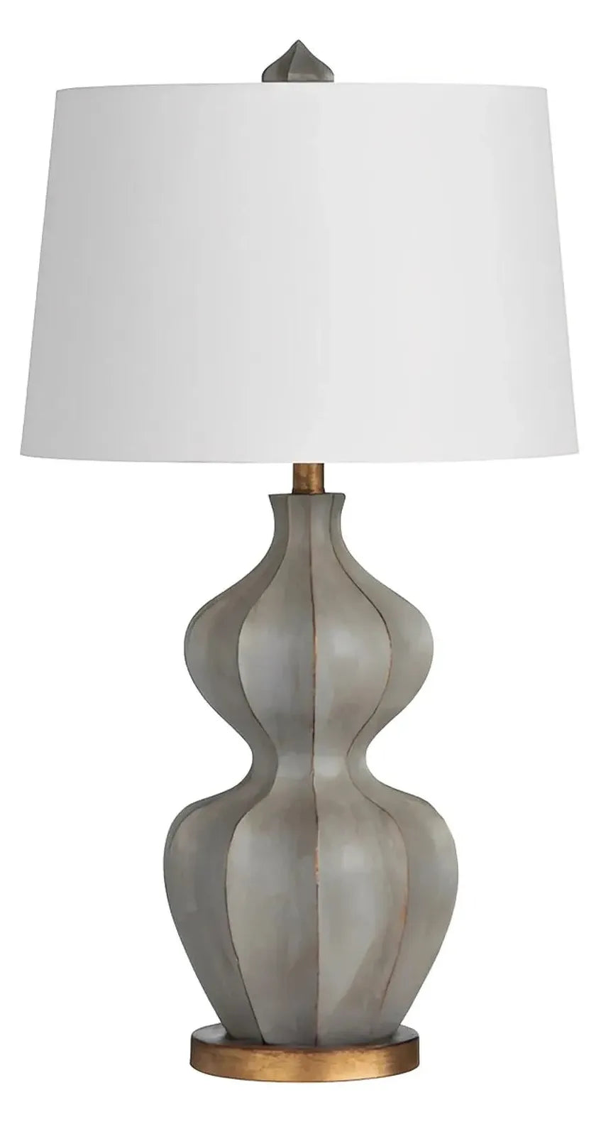Fornax of Saratoga Table Lamps (2-Pack), Grey, Transitional