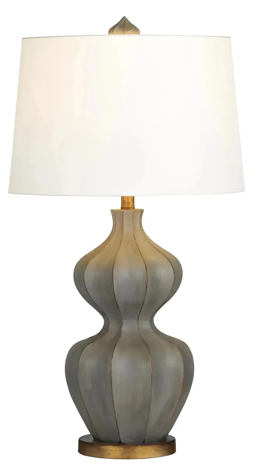 Fornax of Saratoga Table Lamps (2-Pack), Grey, Transitional
