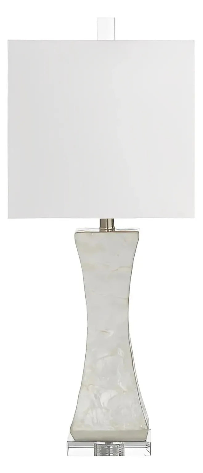 Procyon of Kennebec Bay Table Lamps (2-Pack), White, Transitional