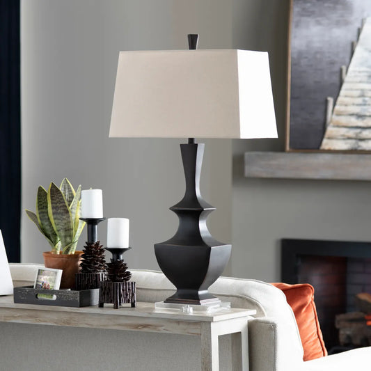 Avior of Maple Ridge Table Lamps (2-Pack), Black, Transitional