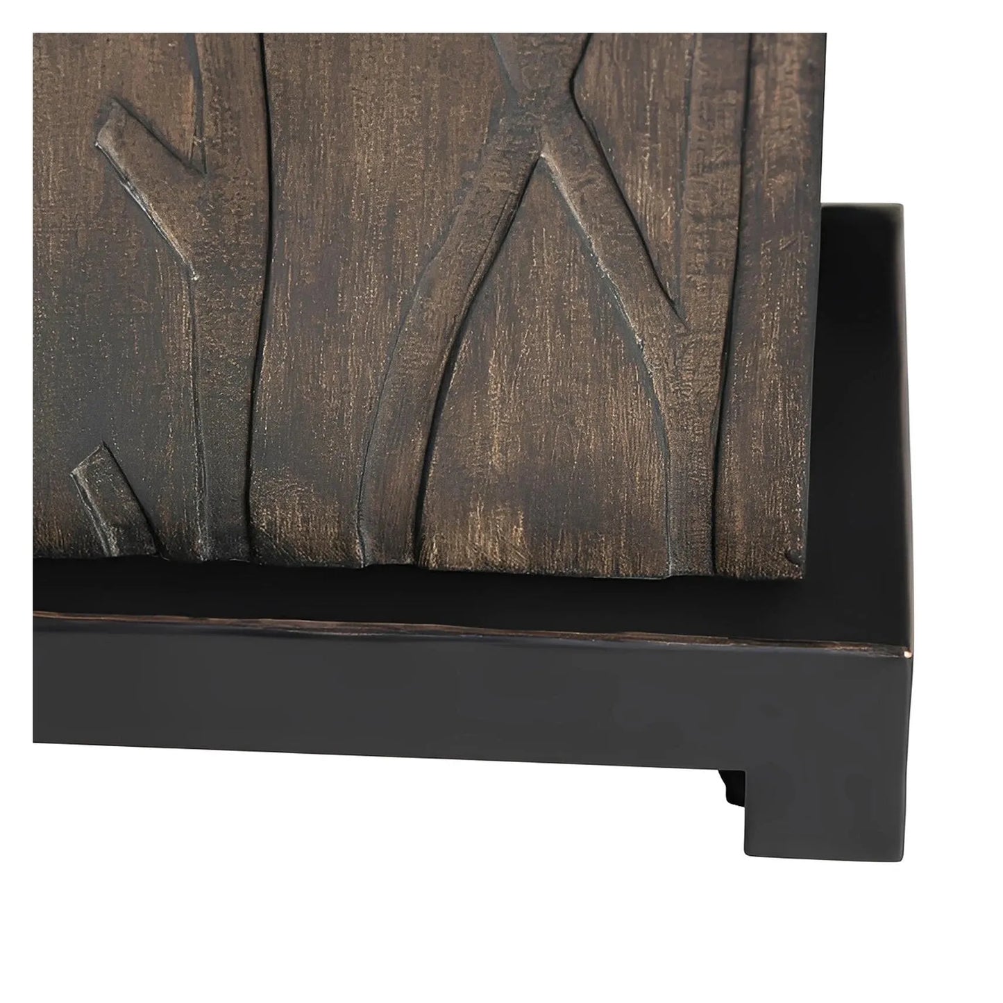 Gienah of Burlington Table Lamps (2-Pack), Brown, Rustic