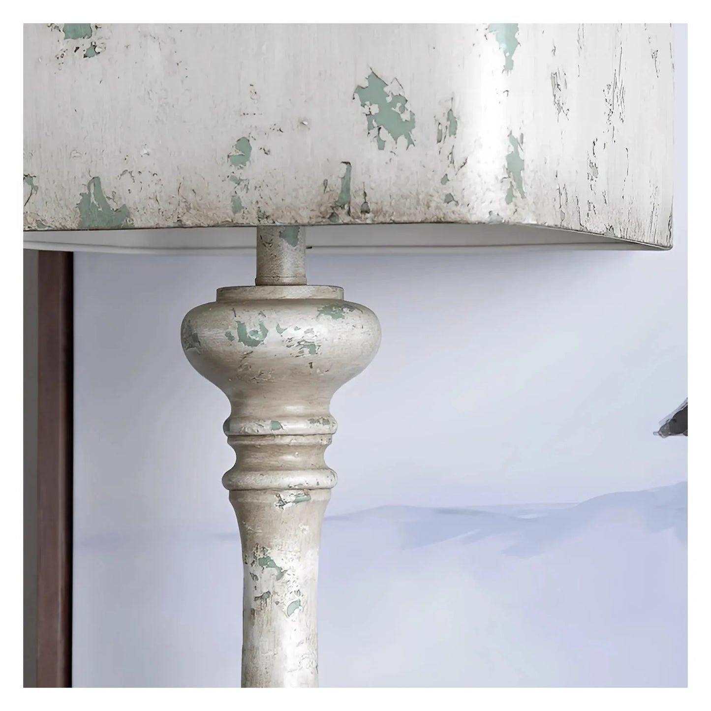 Sabik of Deerfield Valley Table Lamps (2-Pack), Beige, Rustic