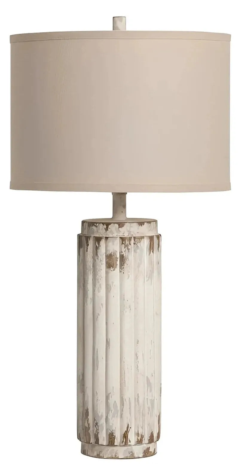 Naos of Waterville Table Lamps (2-Pack), Grey, Rustic