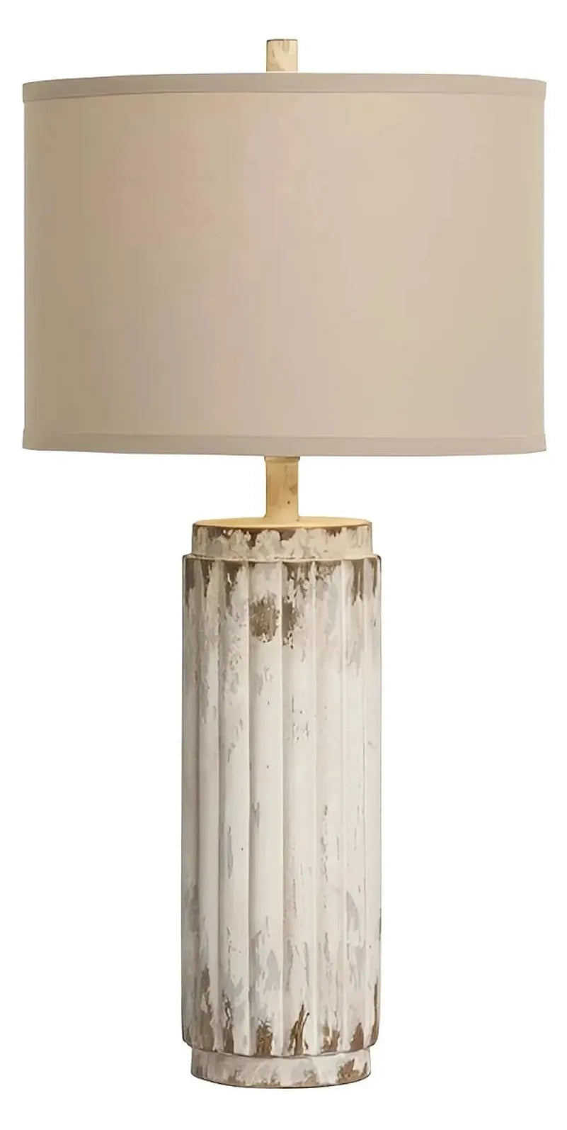 Naos of Waterville Table Lamps (2-Pack), Grey, Rustic