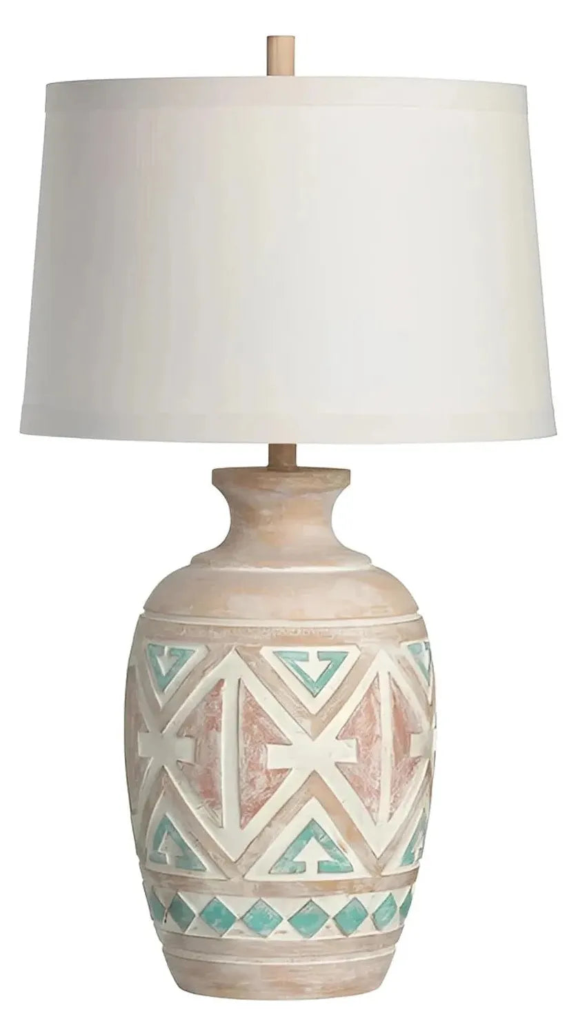 Talitha of Willow Springs Table Lamps (2-Pack), Beige, Rustic