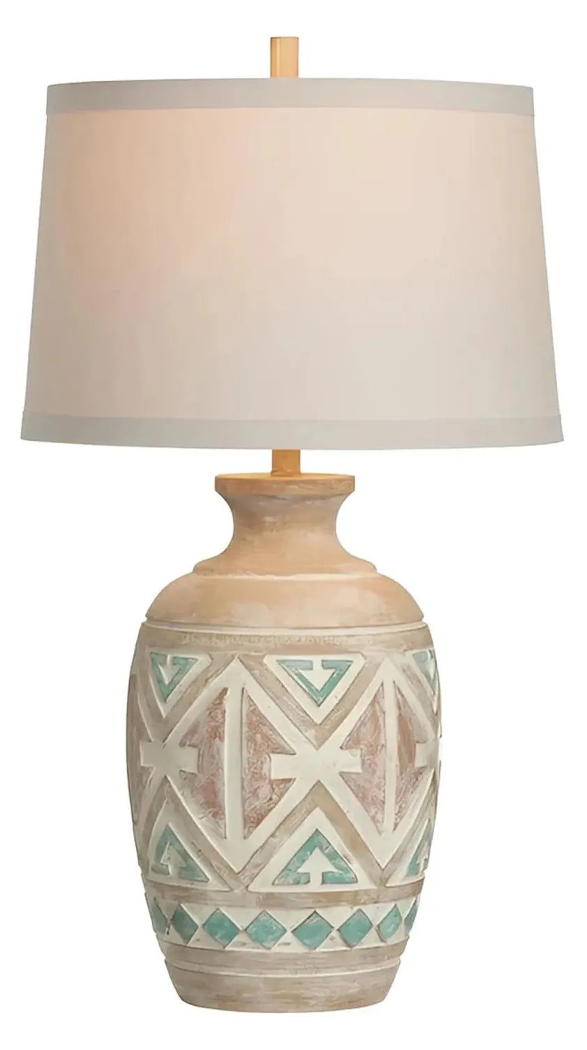 Talitha of Willow Springs Table Lamps (2-Pack), Beige, Rustic
