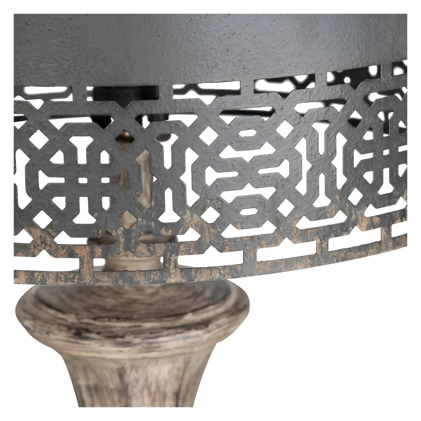 Alcyone of Lowell Table Lamps (2-Pack), Brown, Traditional