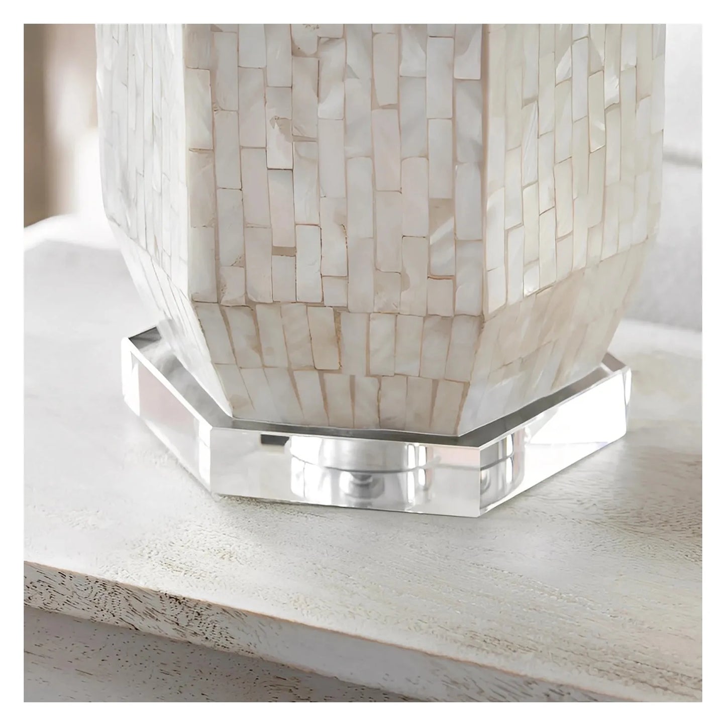 Spica of Kennebunk Table Lamps (2-Pack), Grey, Coastal