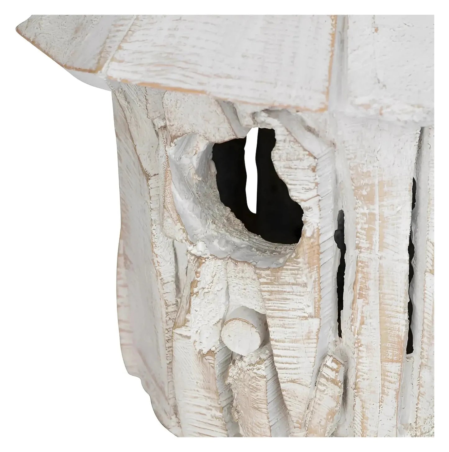 White Bird House Table Lamps (2-Pack), Rustic