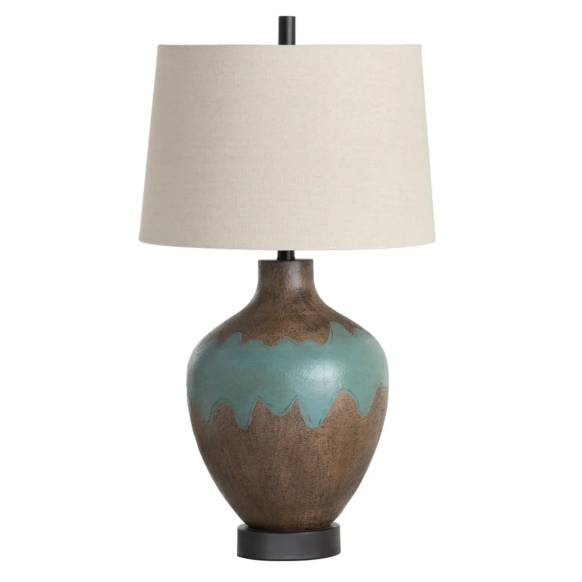 Kitalpha of Manchester Table Lamps (2-Pack), Blue, Rustic