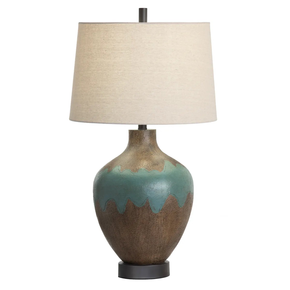 Kitalpha of Manchester Table Lamps (2-Pack), Blue, Rustic
