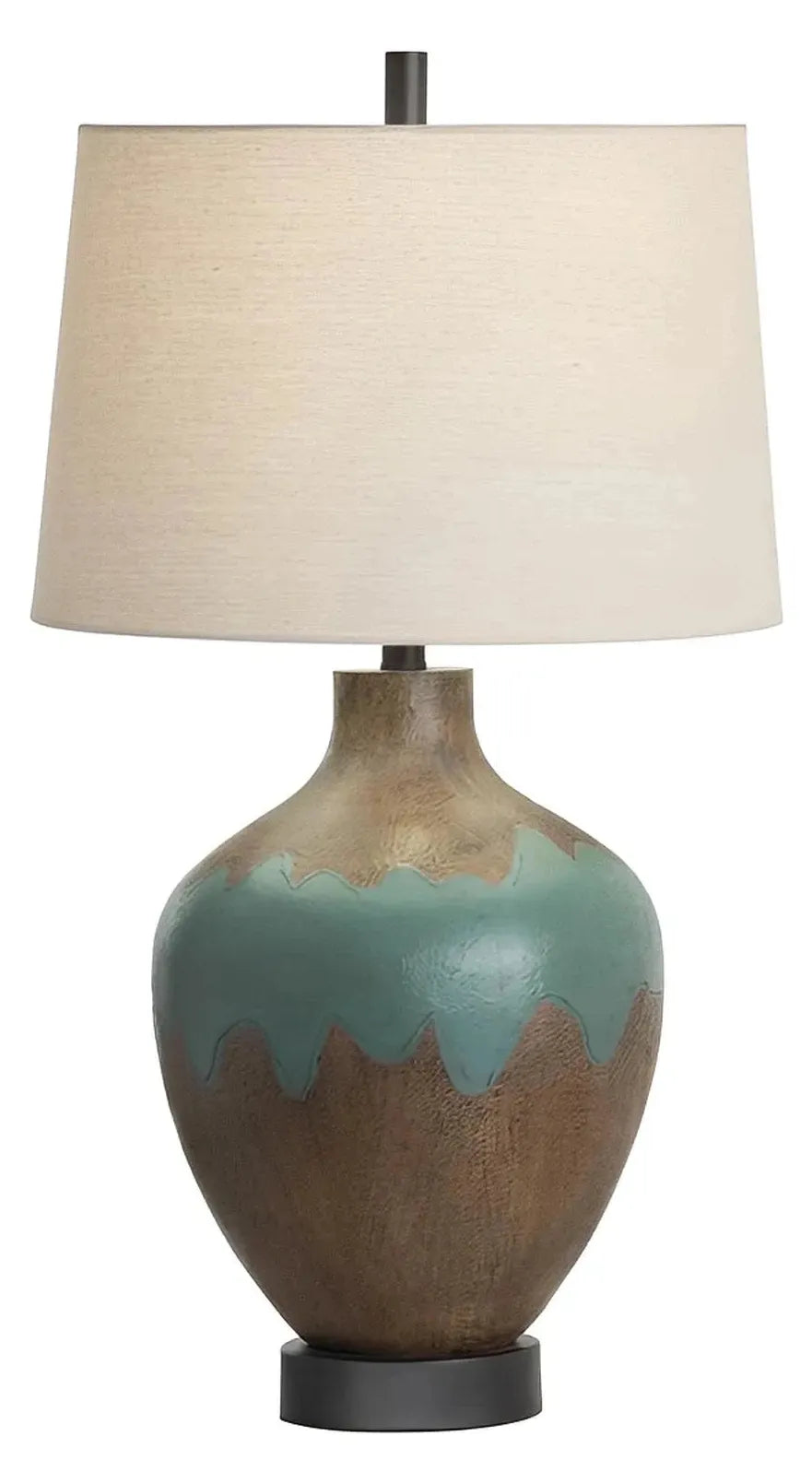 Kitalpha of Manchester Table Lamps (2-Pack), Blue, Rustic