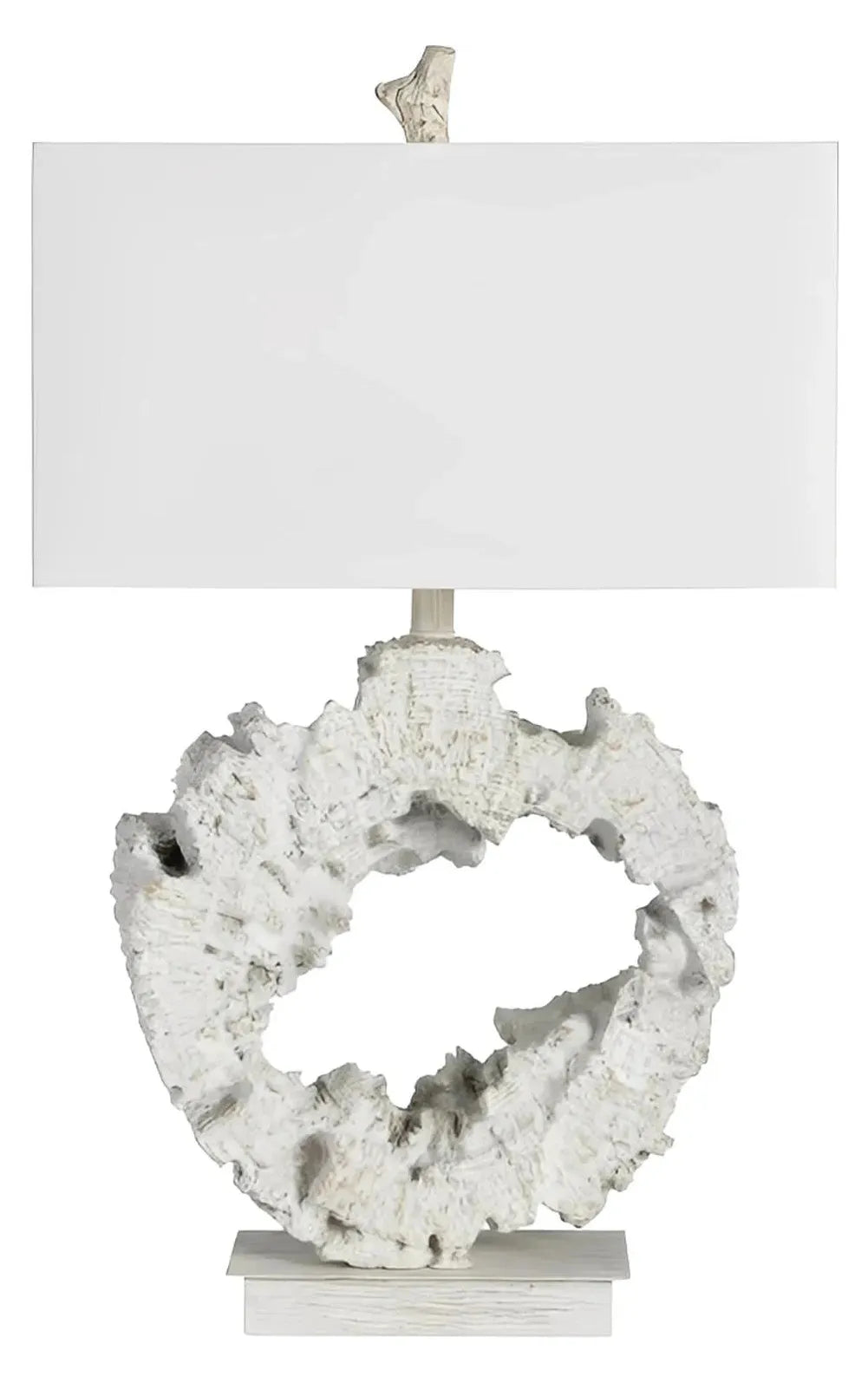 Atlas of Maple Ridge Table Lamps (2-Pack), White, Coastal