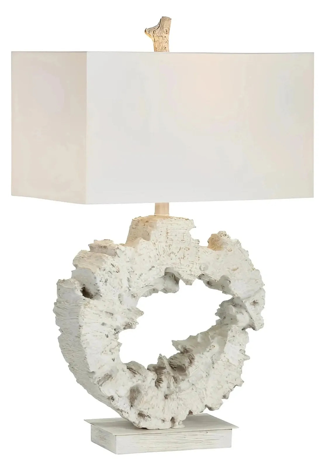 Atlas of Maple Ridge Table Lamps (2-Pack), White, Coastal