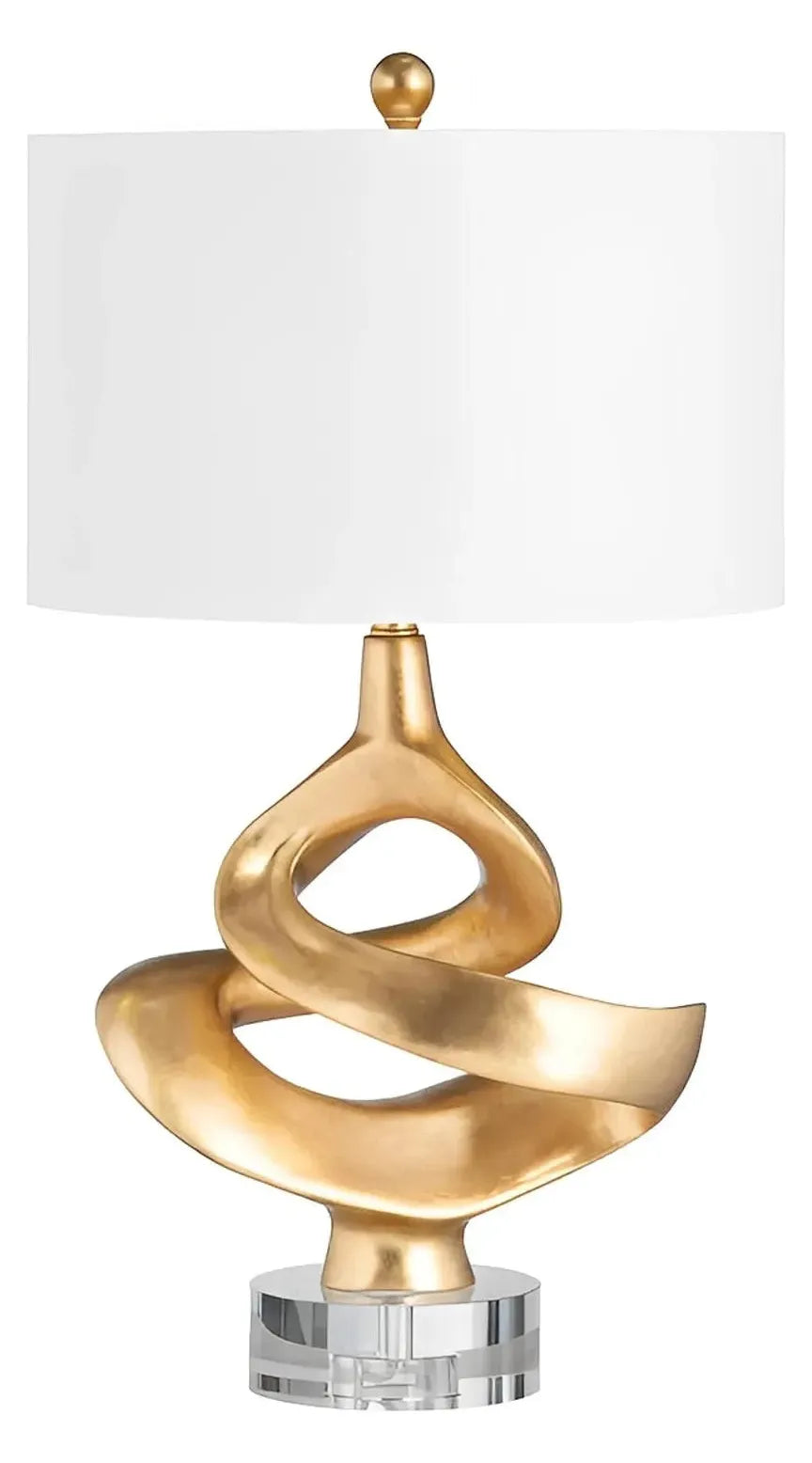 Albireo of Montpelier Table Lamps (2-Pack), Gold, Contemporary