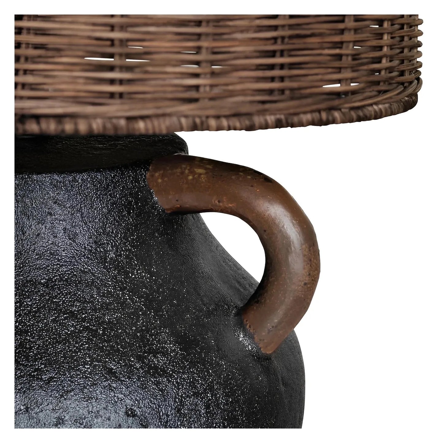 Alpheratz of Ashfield Table Lamps (2-Pack), Black, Rustic