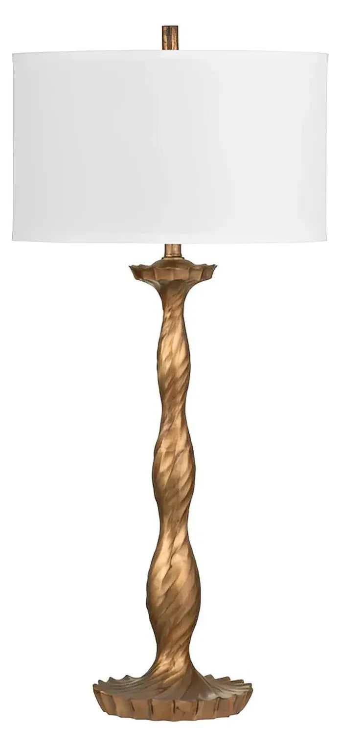 Elnath of Seacoast Table Lamps (2-Pack), Brass, Traditional