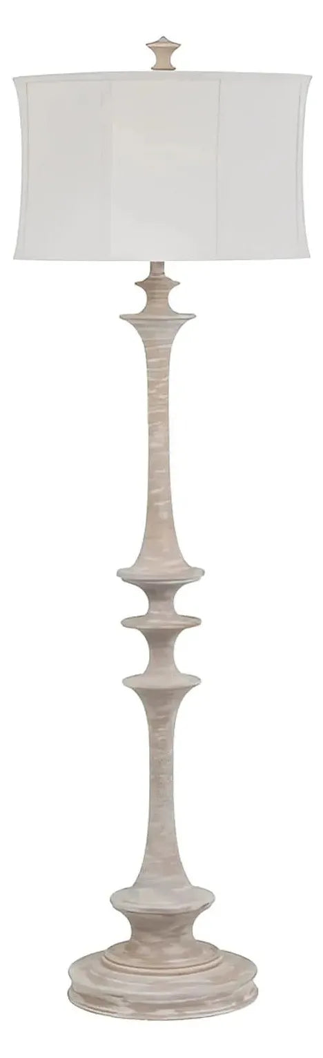 Kitalpha of Tideview Floor Lamp, Tan, Traditional