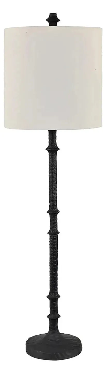 Arided of Plymouth Table Lamp (2-Pack), Black, Rustic