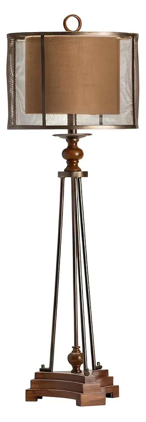 Wezen of Essex Harbor Table Lamps (2-Pack), Brown, Rustic
