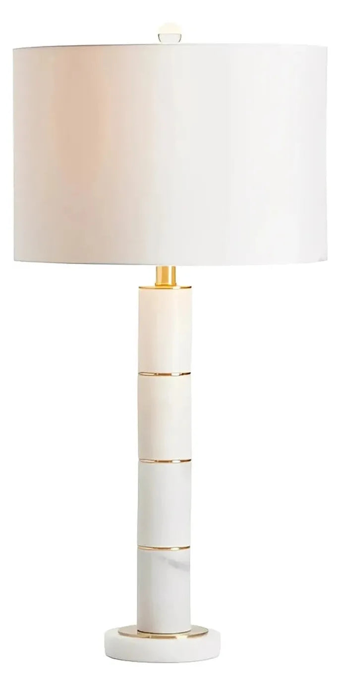 Saiph of Marblehead Table Lamps (2-Pack), White, Contemporary