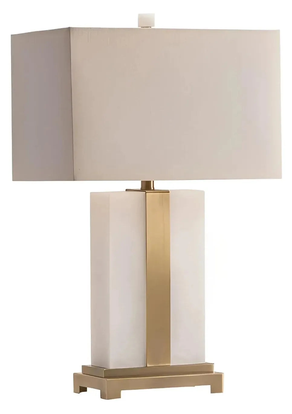 Deneb of Falmouth Table Lamps (2-Pack), White, Contemporary