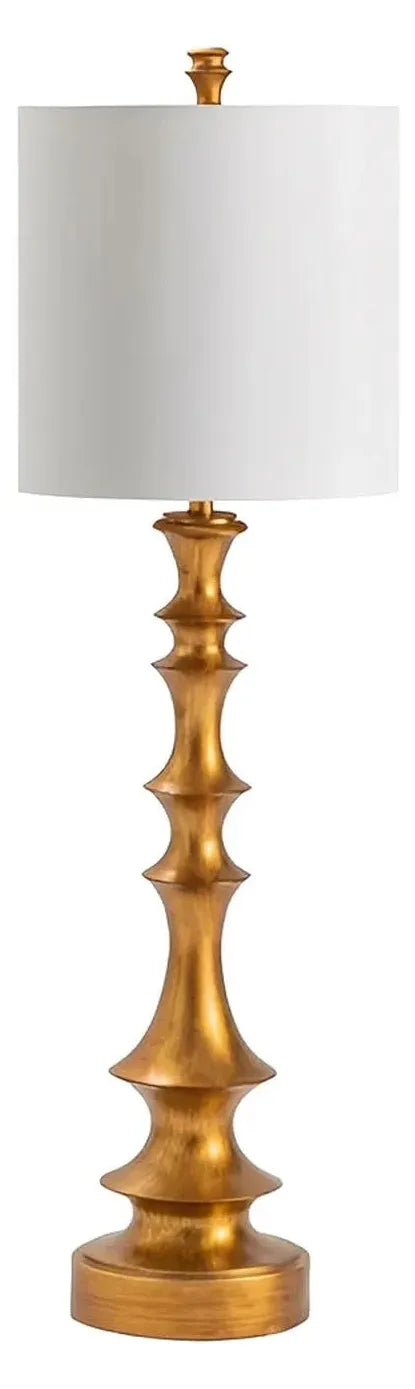 Regor of Ipswich Table Lamps (2-Pack), Gold, Traditional