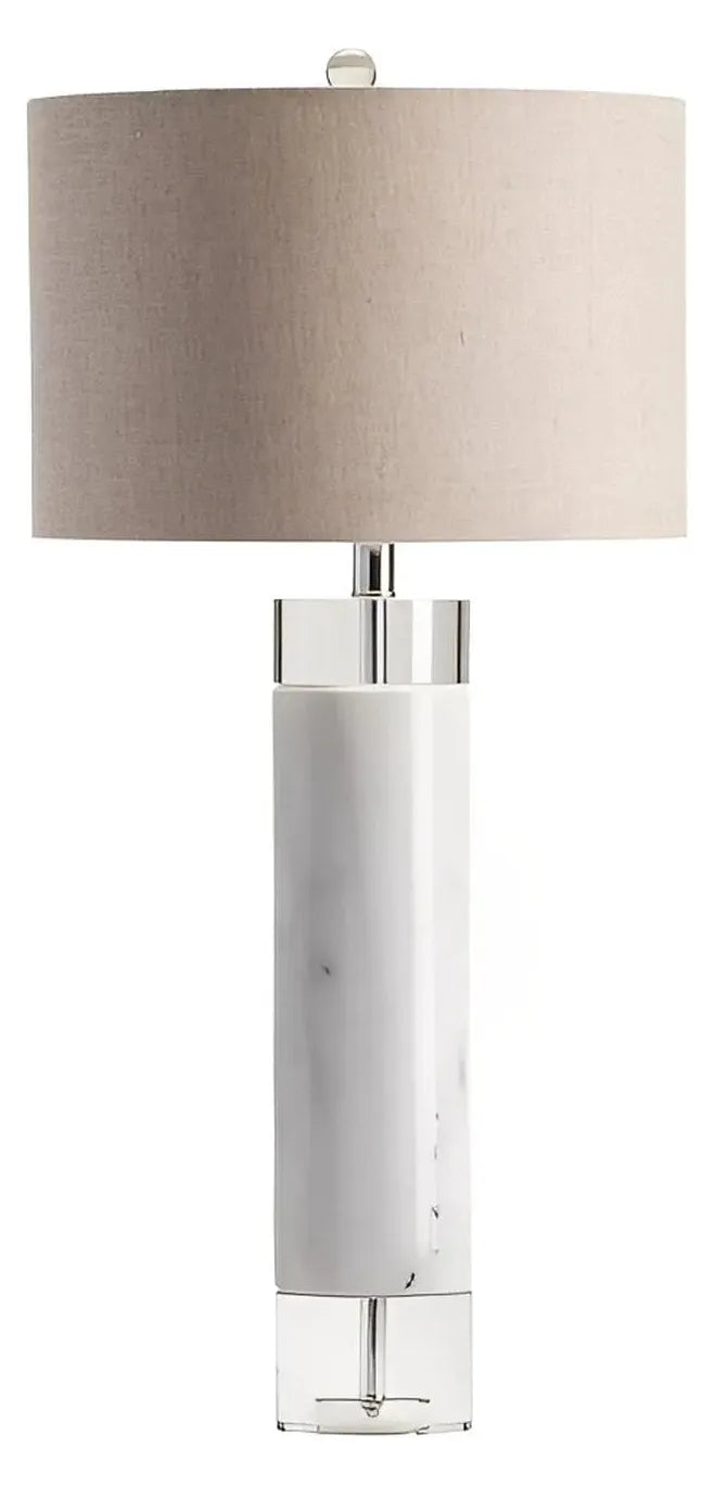 Hadar of Hearthstone Table Lamps (2-Pack), White, Transitional